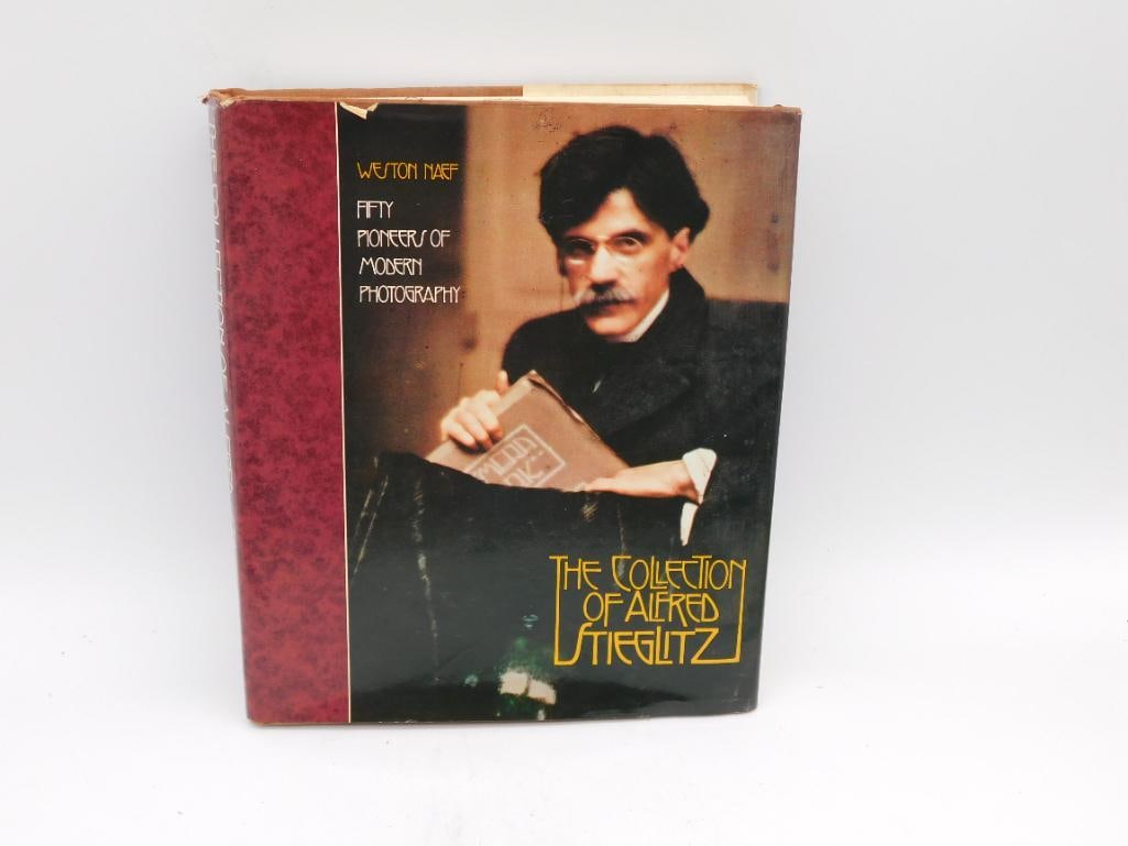 THE COLLECTION OF ALFRED STIEGLITZ BOOK BY WESTON NAEF FIFTY PIONEERS OF MODERN PHOTOGRAPHY: THE COLLECTION OF ALFRED STIEGLITZ BOOK BY WESTON NAEF FIFTY PIONEERS OF MODERN PHOTOGRAPHY