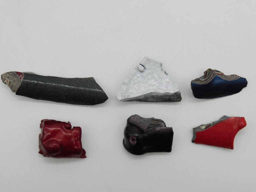 FORDITE MOTOR CITY AGATE ROCK STONE LAPIDARY SPECIMEN: FORDITE MOTOR CITY AGATE ROCK STONE LAPIDARY SPECIMEN