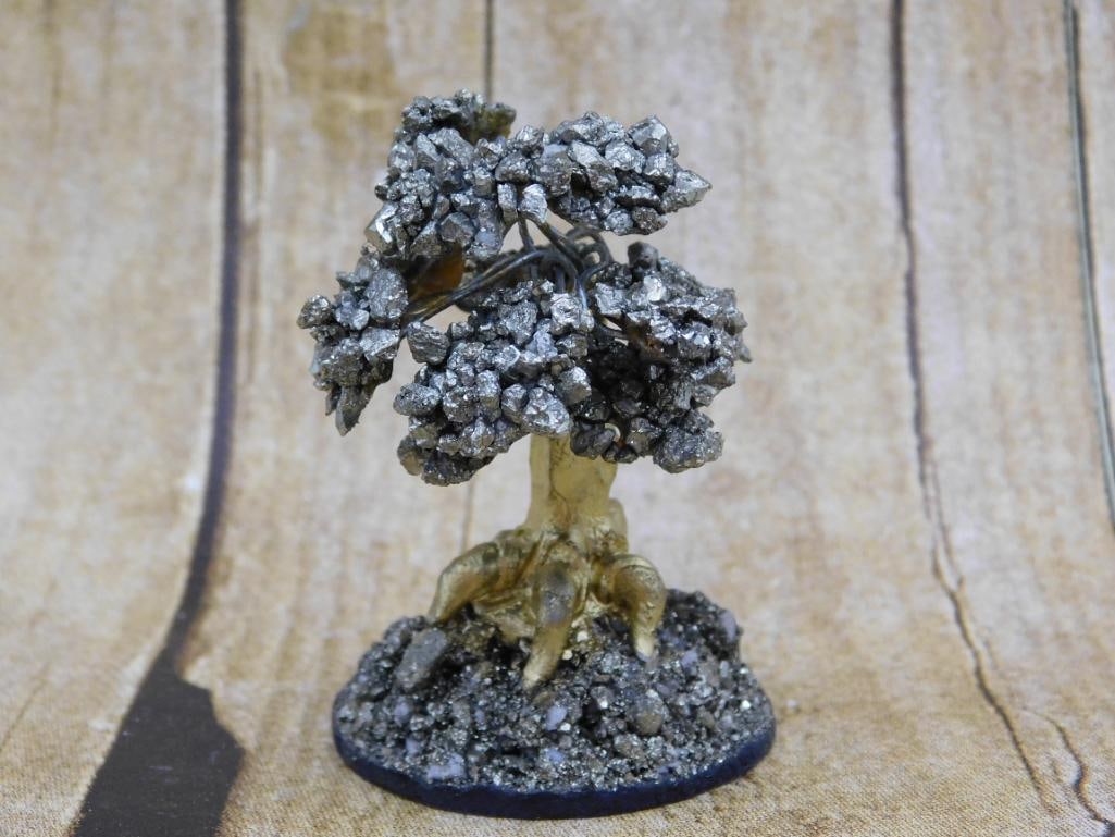 PYRITE TREE ROCK STONE LAPIDARY SPECIMEN: PYRITE TREE ROCK STONE LAPIDARY SPECIMEN