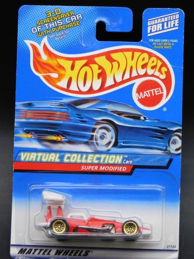 Hot Wheels Virtual Collection Super Modified Die-Cast Car: Hot Wheels Virtual Collection Super Modified Die-Cast Car