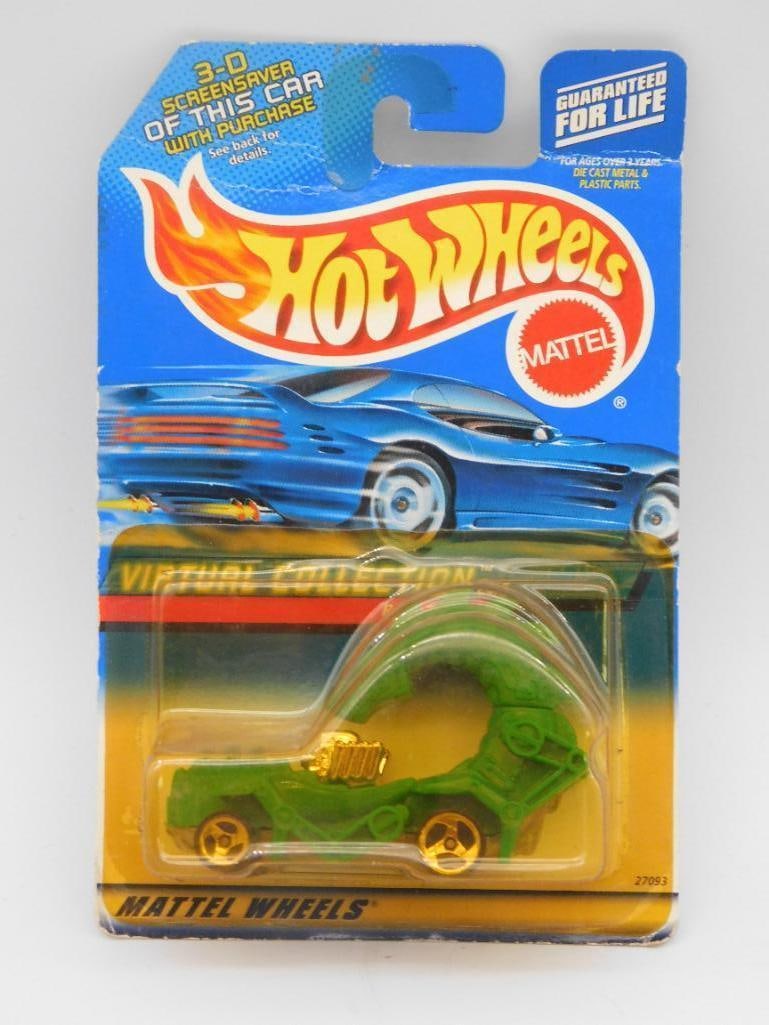 Hot Wheels 3-D Speeder Die-Cast Car in Original Packaging: Hot Wheels 3-D Speeder Die-Cast Car in Original Packaging