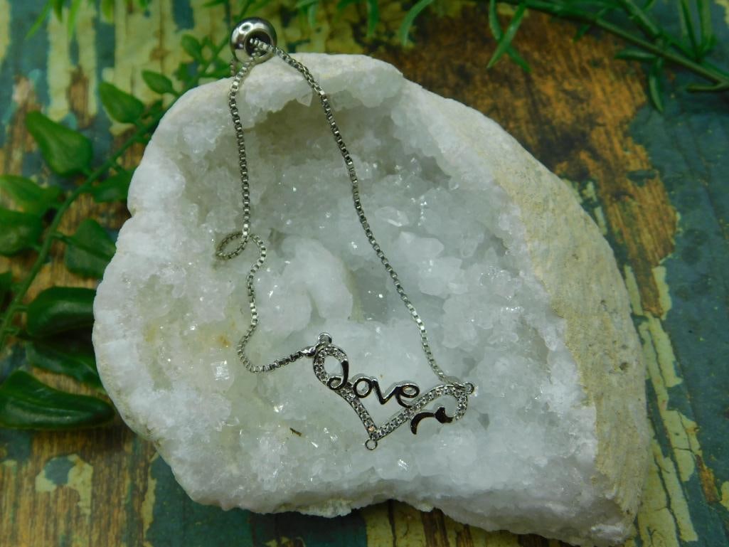 GENUINE STONE ADJUSTABLE BRACELET ROCK STONE LAPIDARY SPECIMEN: GENUINE STONE ADJUSTABLE BRACELET ROCK STONE LAPIDARY SPECIMEN