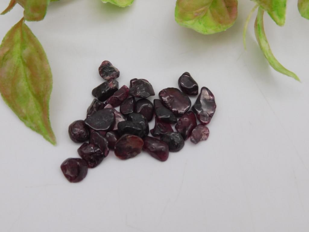 Collection of Raw Garnets ROCK STONE LAPIDARY SPECIMEN: Collection of Raw Garnets ROCK STONE LAPIDARY SPECIMEN