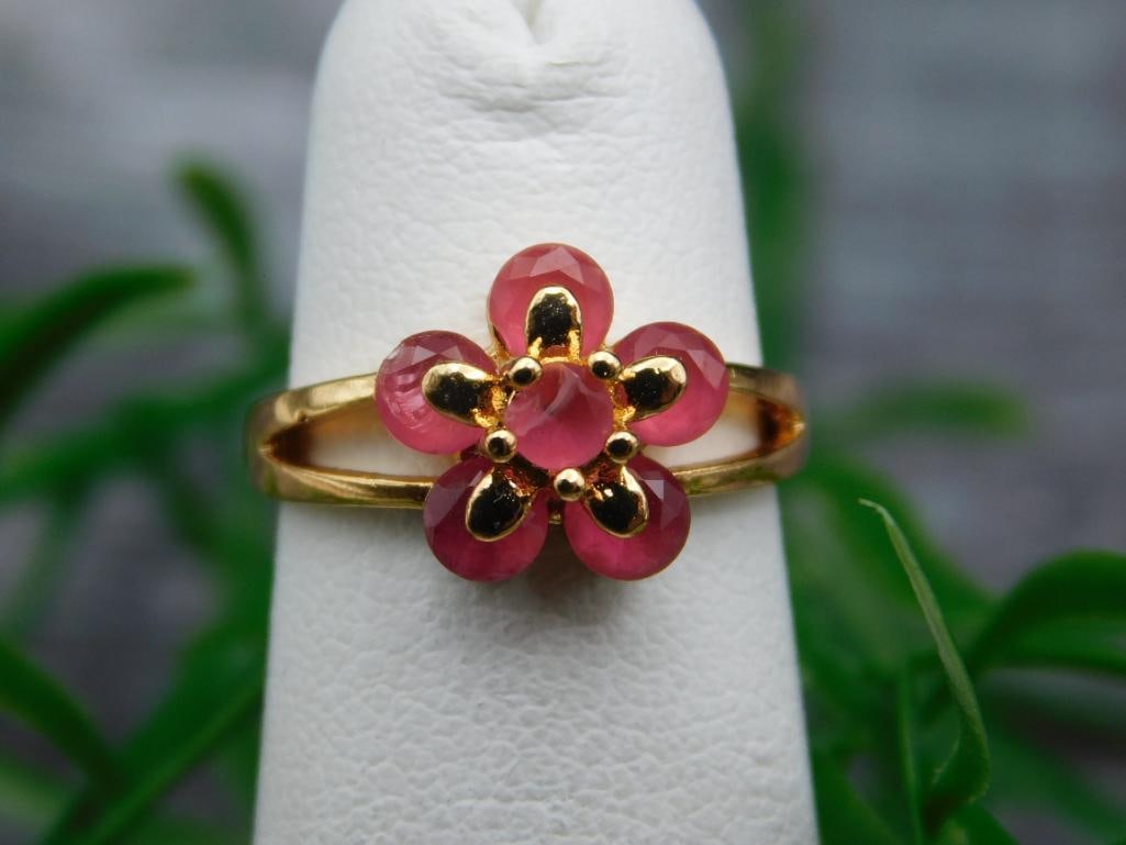 GENUINE STONE RING SIZE 4: GENUINE STONE RING SIZE 4