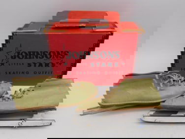 Vintage Johnsons Little Stars Ice Skating Outfit with Box