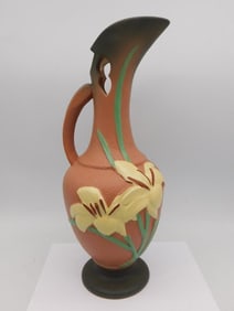 ROSEVILLE POTTERY ZEPHYR LILY EWER VASE REPLICA