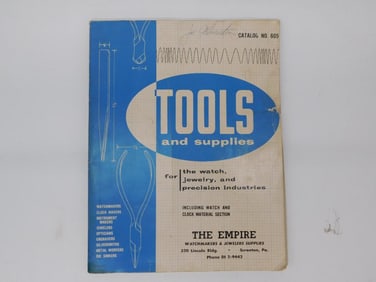 Empire Tool and Supply Catalog No. 605