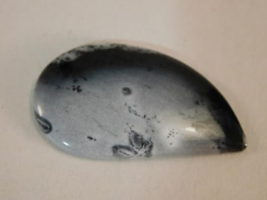 DENDRITIC OPALITE CABOCHON ROCK STONE LAPIDARY SPECIMEN