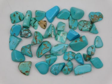 TURQUOISE ROCK STONE LAPIDARY SPECIMEN