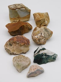 MIXED ROCK STONE LAPIDARY SPECIMEN