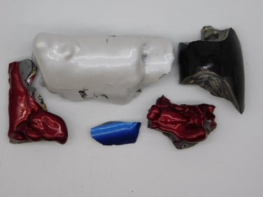 FORDITE MOTOR CITY AGATE ROCK STONE LAPIDARY SPECIMEN