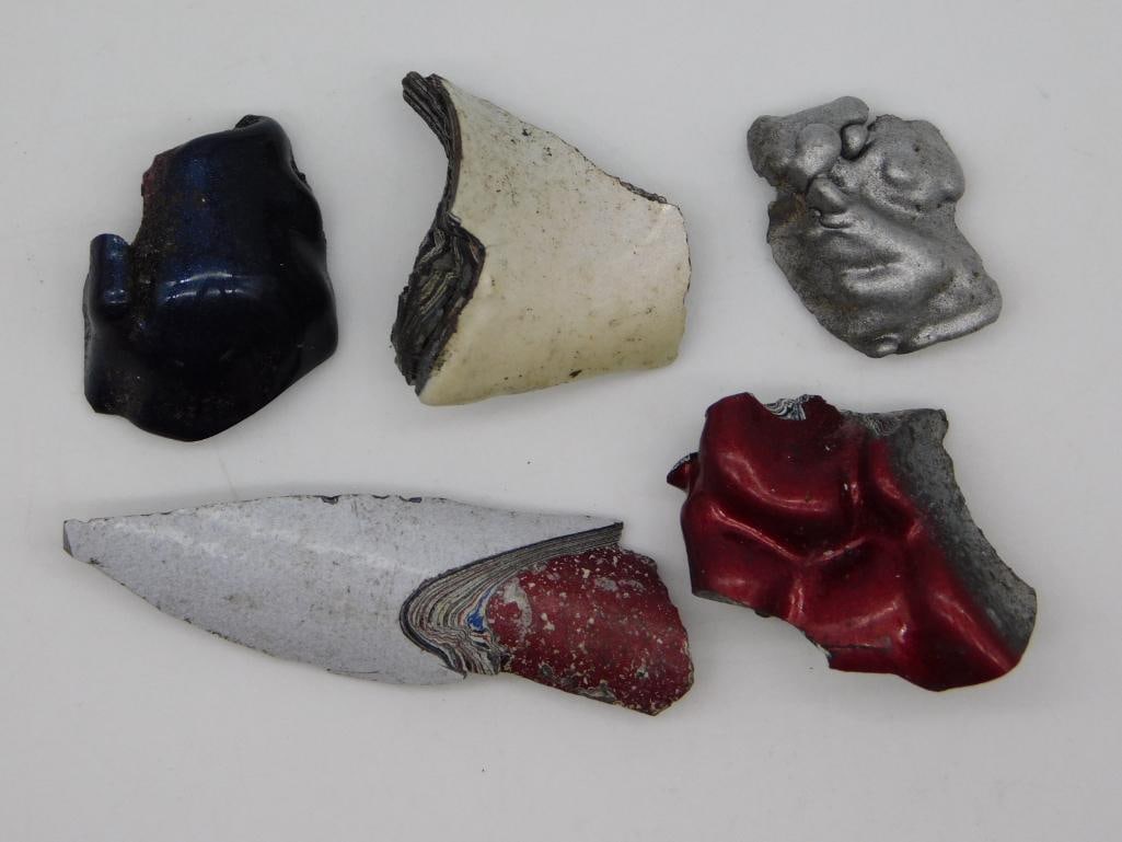 FORDITE MOTOR CITY AGATE ROCK STONE LAPIDARY SPECIMEN: FORDITE MOTOR CITY AGATE ROCK STONE LAPIDARY SPECIMEN