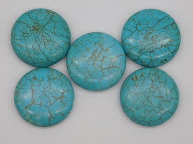 TURQUENITE BEADS ROCK STONE LAPIDARY SPECIMEN