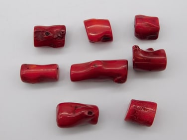 RED CORAL ROCK STONE LAPIDARY SPECIMEN