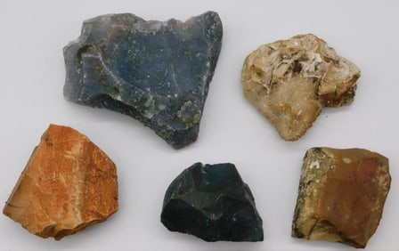 MIXED ROCK STONE LAPIDARY SPECIMEN