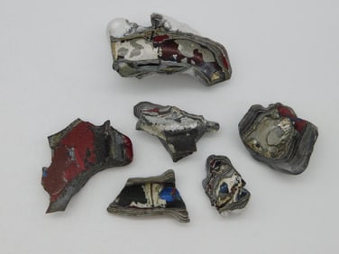 FORDITE MOTOR CITY AGATE ROCK STONE LAPIDARY SPECIMEN