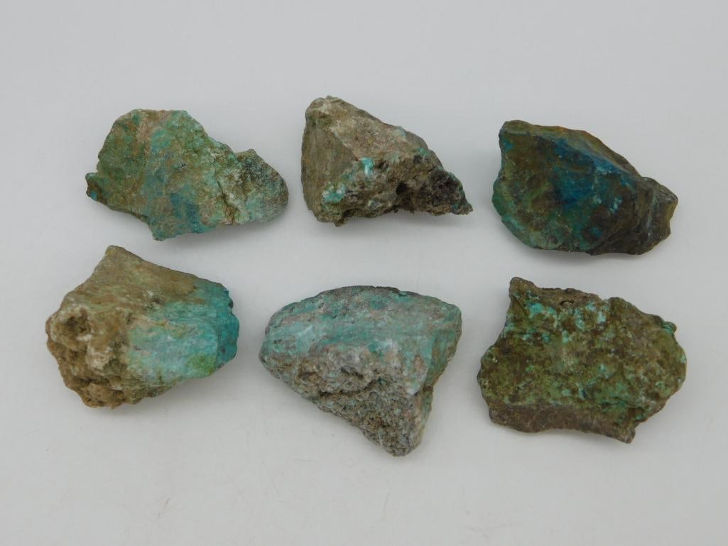 CHRYSOCOLLA ROCK STONE LAPIDARY SPECIMEN: CHRYSOCOLLA ROCK STONE LAPIDARY SPECIMEN