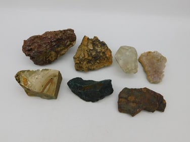 MIXED ROCK STONE LAPIDARY SPECIMEN