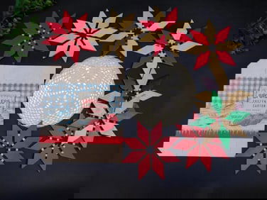 Vintage Lot of Star Ornaments and Spotless Box