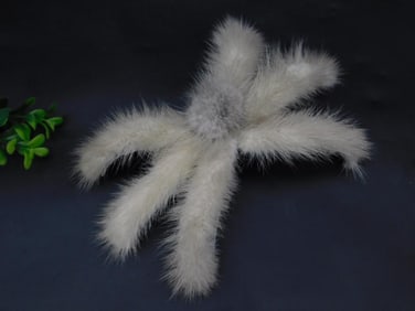 Faux Fur Hat Facinator