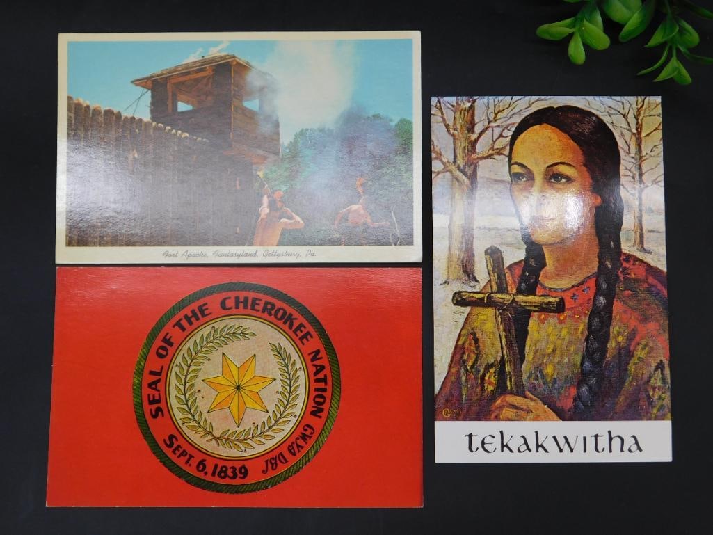 3 Vintage Themed Postcards: 3 Vintage Themed Postcards