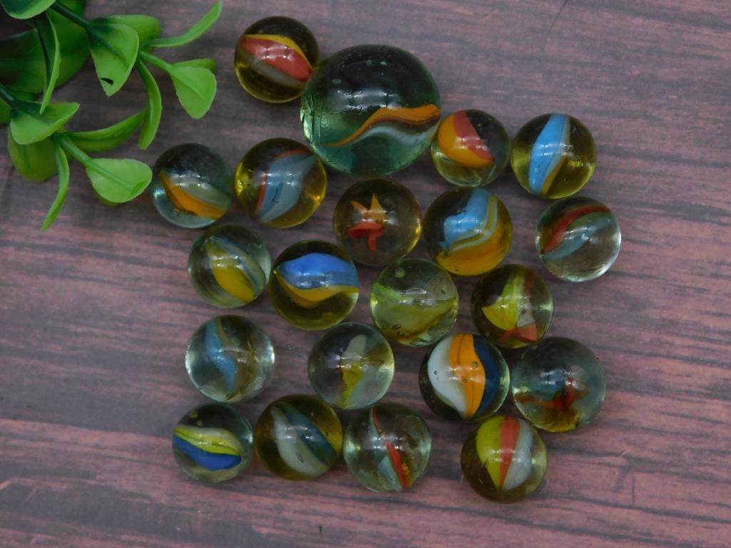 Vintage Glass Marbles: Vintage Glass Marbles
