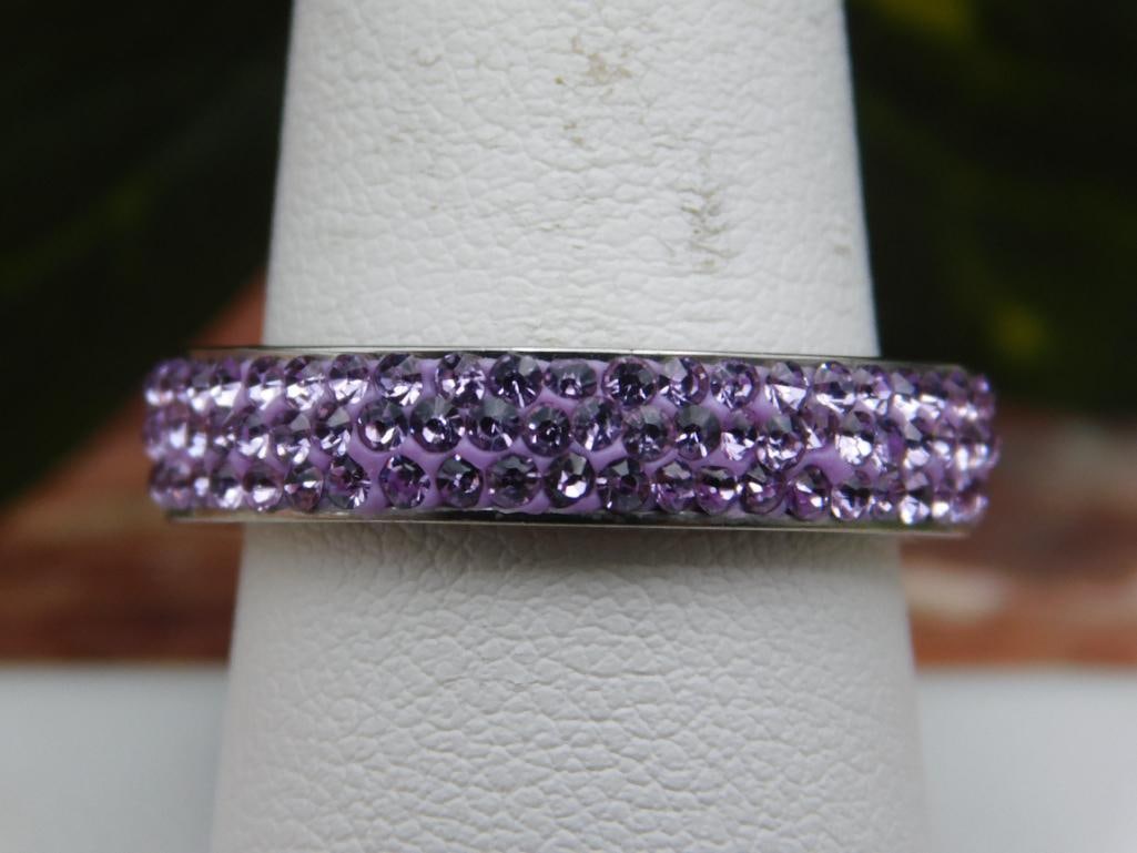 GENUINE STONE RING SIZE 9: GENUINE STONE RING SIZE 9