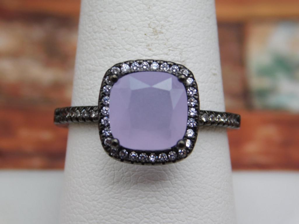 GENUINE STONE RING SIZE 9: GENUINE STONE RING SIZE 9