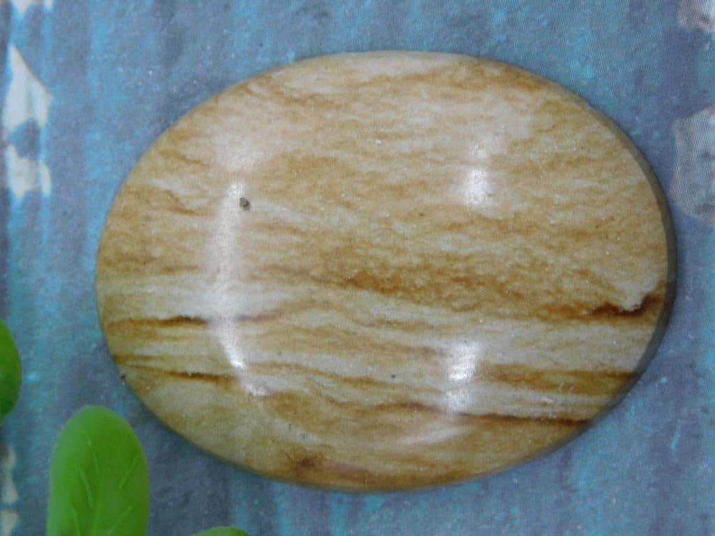 JASPER CABOCHON ROCK STONE LAPIDARY SPECIMEN: JASPER CABOCHON ROCK STONE LAPIDARY SPECIMEN