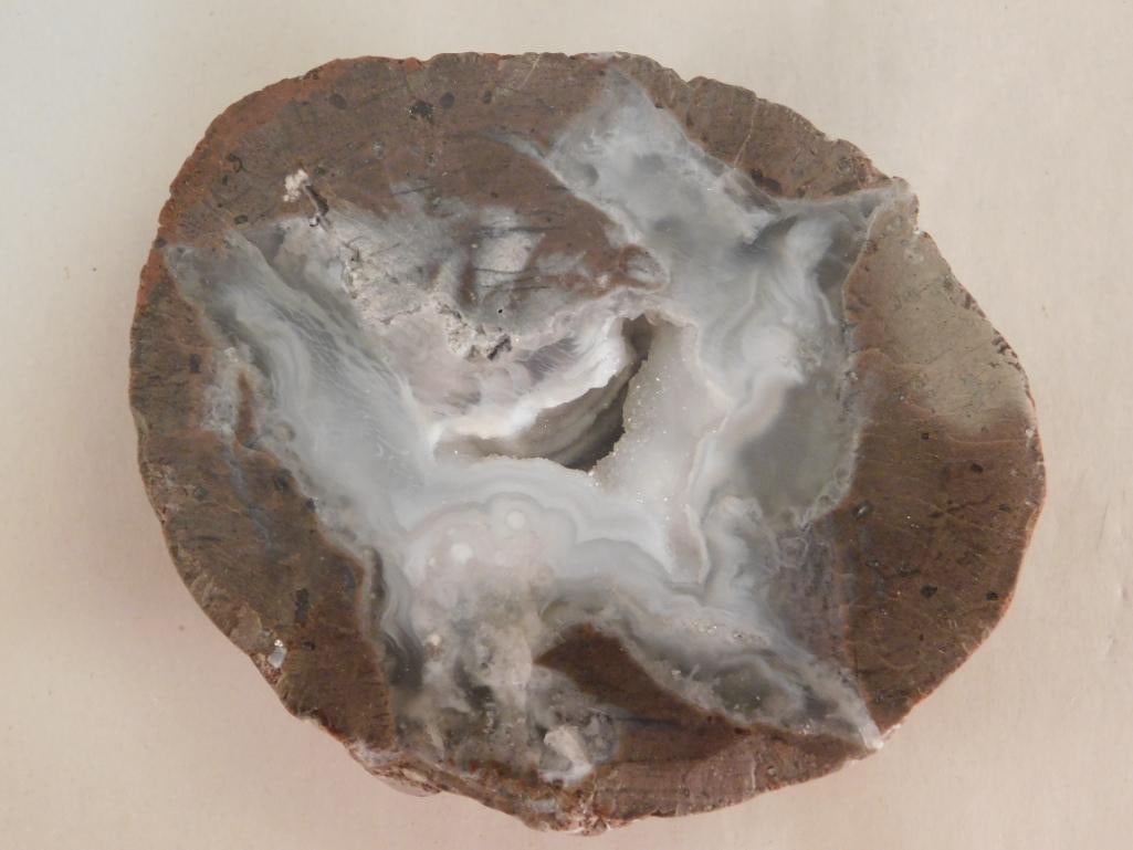 AGATE ROCK STONE LAPIDARY SPECIMEN (1 of 2)