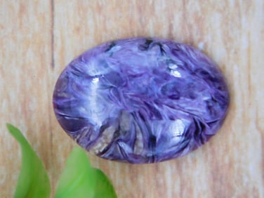 CHAROITE CABOCHON ROCK STONE LAPIDARY SPECIMEN