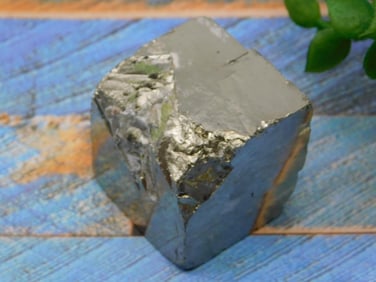NATURAL FORMATION SPANISH PYRITE CUBE ROCK STONE LAPIDARY SPECIMEN