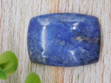 SODALITE CABOCHON ROCK STONE LAPIDARY SPECIMEN