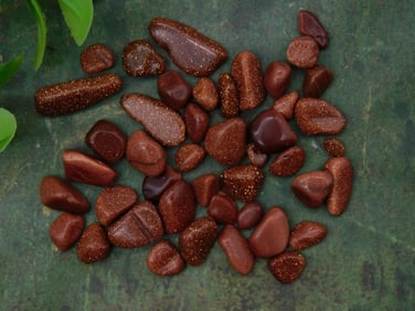 GOLDSTONE GEMSTONES ROCK STONE LAPIDARY SPECIMEN