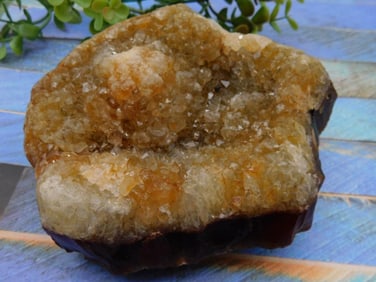 Golden-Stone ROCK STONE LAPIDARY SPECIMEN