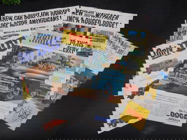 Vintage 1950s Magazine Advertisements Lot