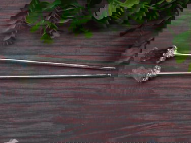 Stone Hair Pins Rock Stone Lapidary Specimen