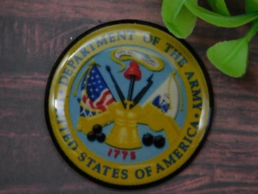 Department of the Army Cabochon Medallion
