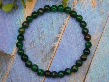 Beaded Stretch Bracelet Rock Stone Lapidary Specimen