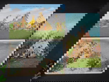 Vintage Postcards Set of 3 Ephemera