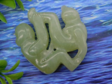 Carved Jade ROCK STONE LAPIDARY SPECIMEN