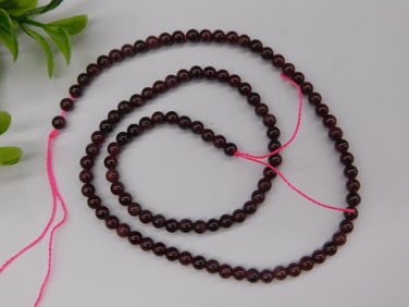 Garnet Beads ROCK STONE LAPIDARY SPECIMEN