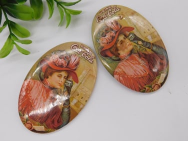 Coca-Cola Advertising Vintage Pocket Mirrors