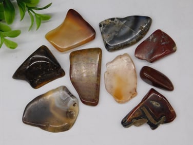 Mixed Lot Rock Stone Lapidary Specimen