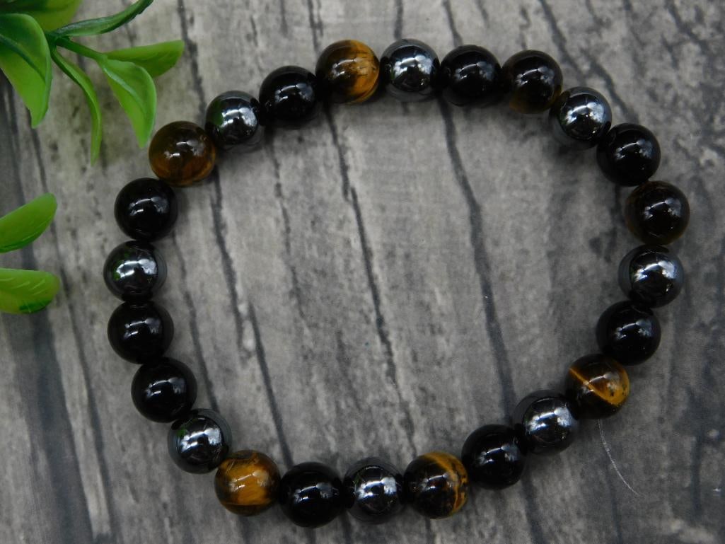 Beaded Stone Bracelet Rock Stone Lapidary Specimen: Beaded Stone Bracelet Rock Stone Lapidary Specimen