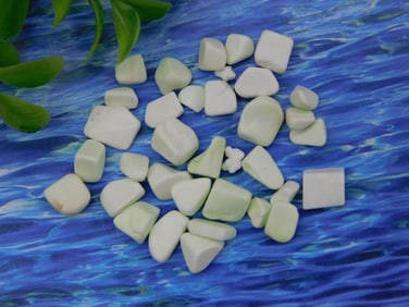 Lemon Chrysoprase Gemstones Rock Stone Lapidary Specimen