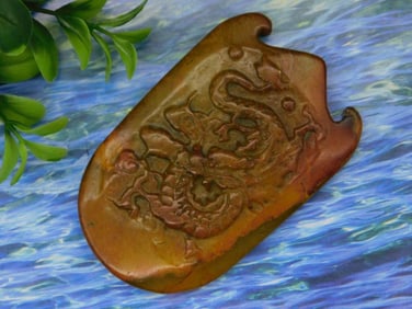 Carved Jade Rock Stone Lapidary Specimen