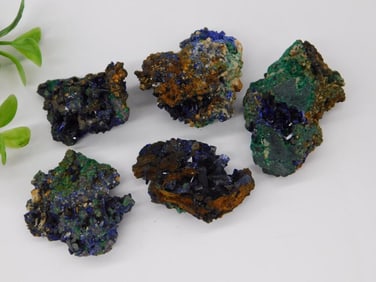 Malachite Azurite Mineral Specimens Rock Stone Lapidary Specimen