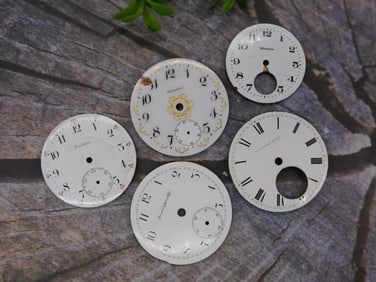 VINTAGE POCKET WATCH DIALS WATCHMAKER WATCHMAKING PARTS VINTAGE ANTIQUE