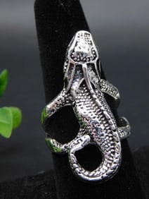 INTRICATE SIZE 9 LIZARD RING